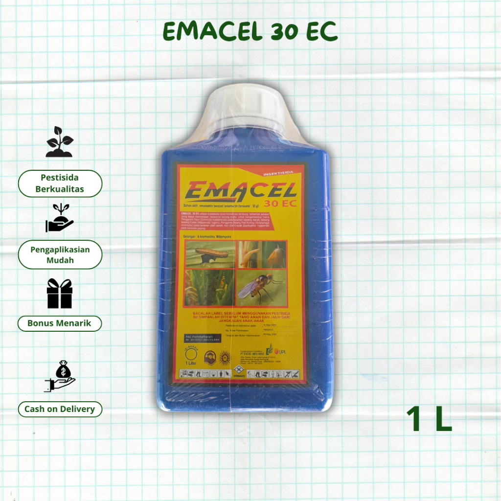 Jual EMACEL 1 LITER - Insektisida Berbahan Aktif Emamektin Benzoat ...
