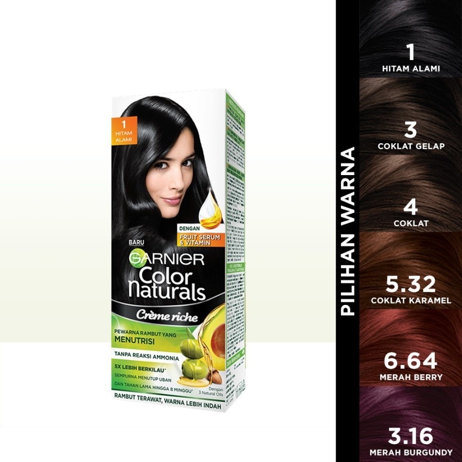 Jual Garnier Color Naturals Ultra Hair Color - Pewarna Rambut | Cat ...