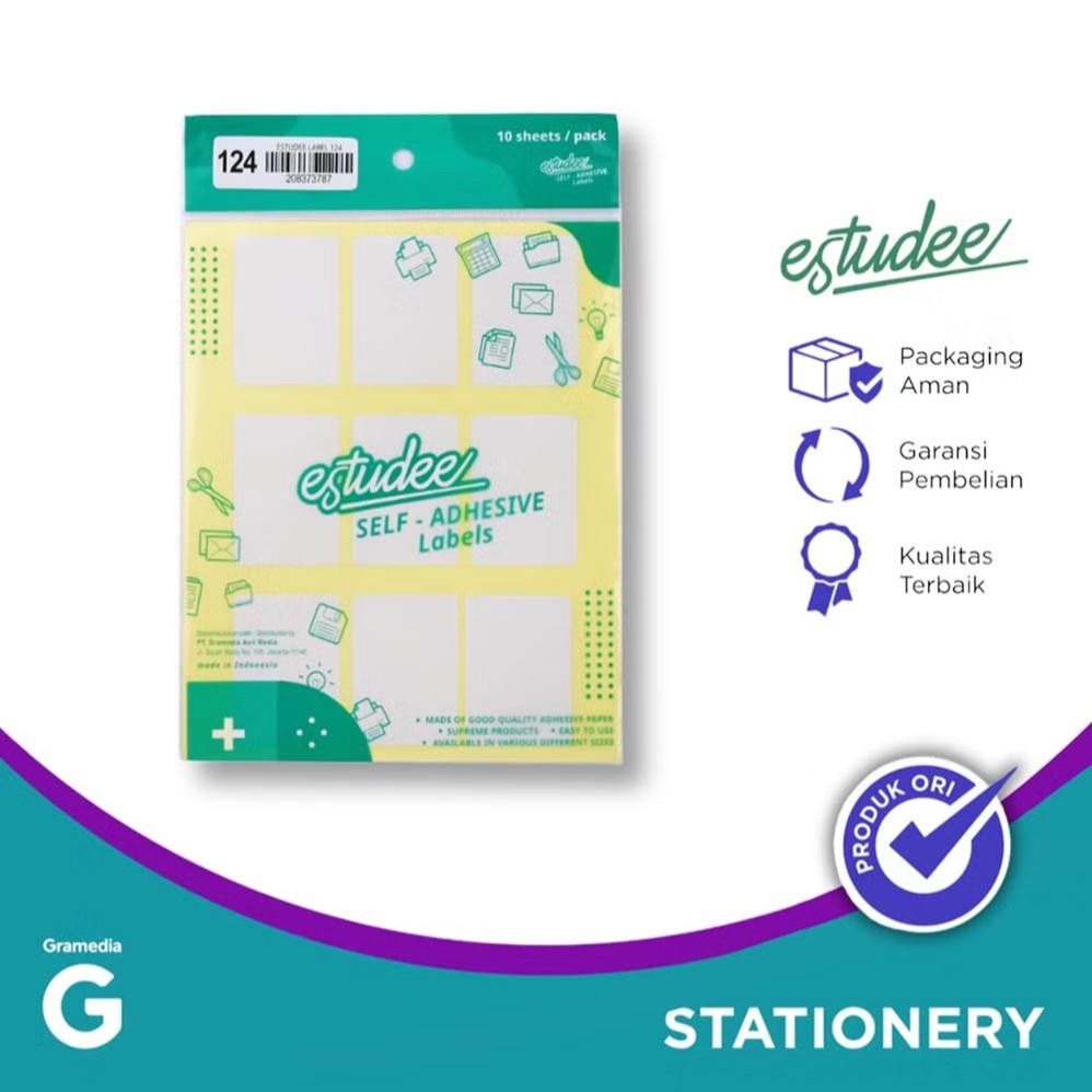 Jual ESTUDEE LABEL 124 | Shopee Indonesia