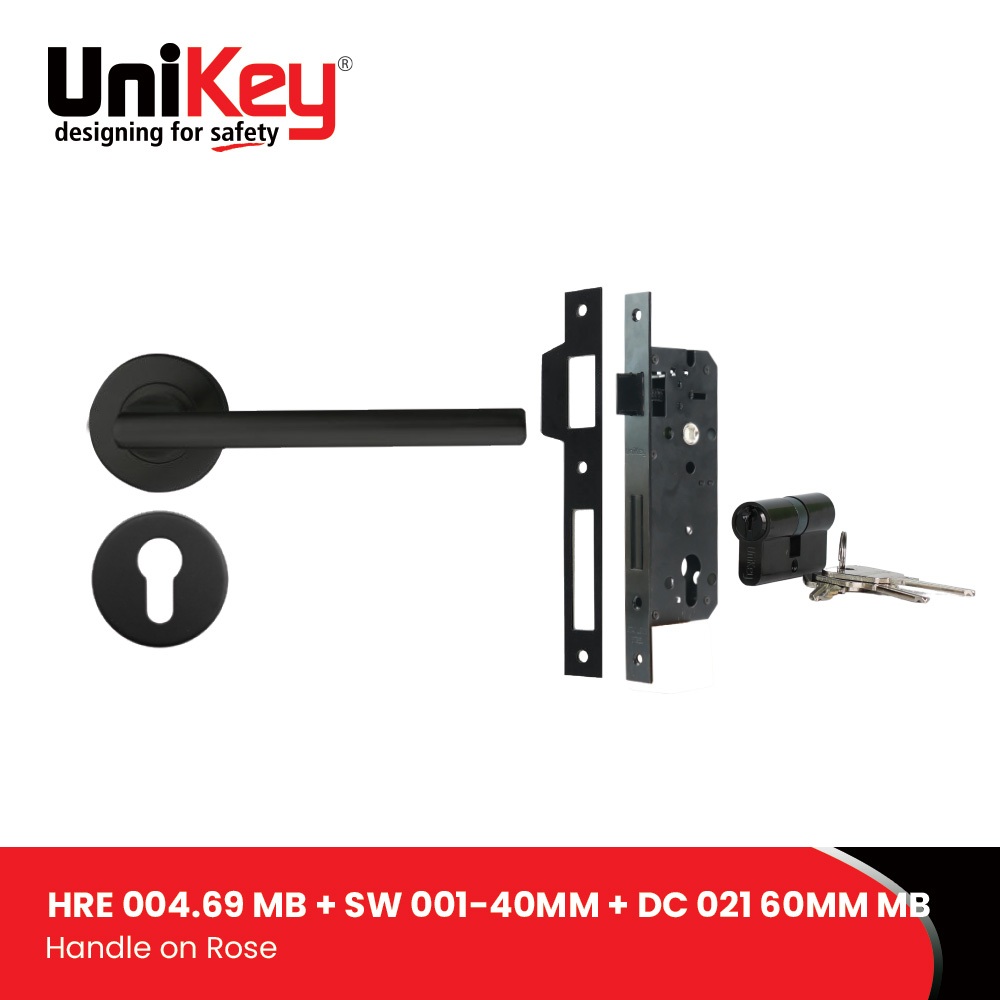 Jual UniKey Handle Set Exclusive HRE 004.69 MB+SW 001-40MM N MB+DC 021 ...