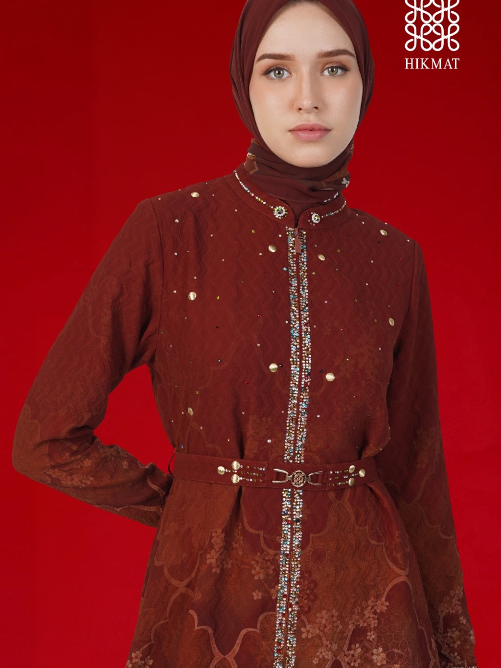 Jual Hikmat fashion original A3026 Abaya Hikmat Terbaru 2024 Ori ...
