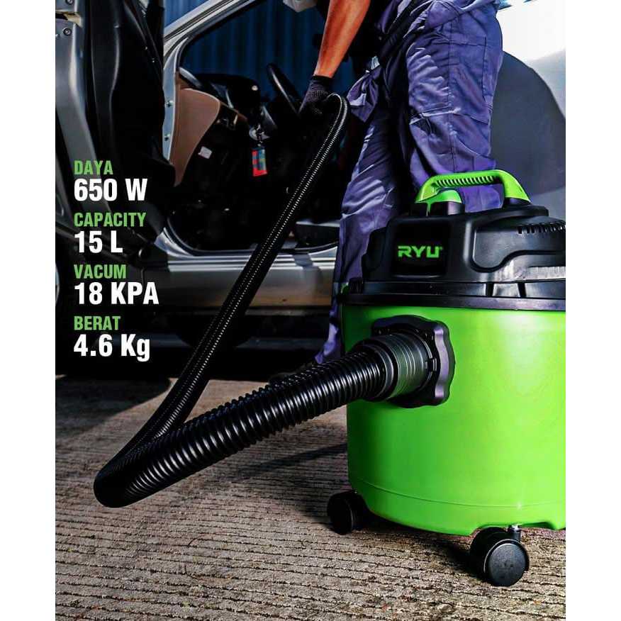 Jual VACUUM CLEANER RYU RVC15 PENYEDOT DEBU WET DRY BLOWER / Pembersih ...
