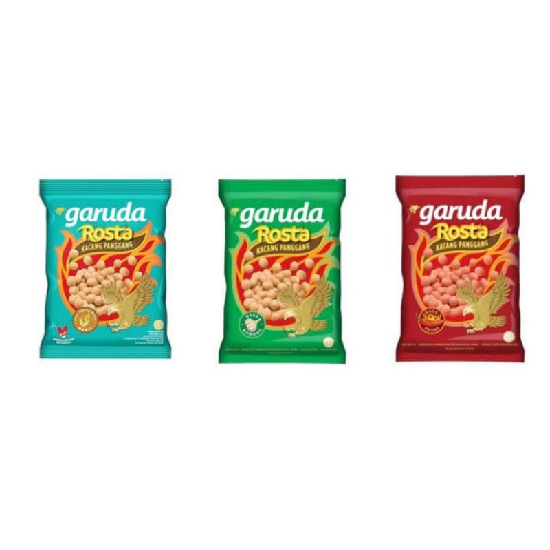Jual SNACK GARUDA ROSTA KACANG PANGGANG 1.000 ISI 10 PCS | Shopee Indonesia