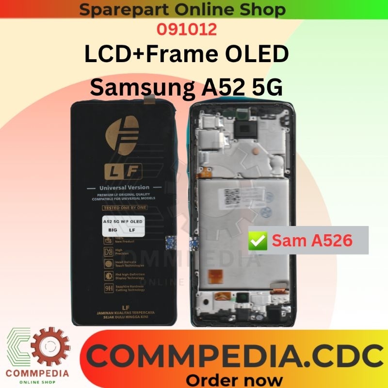 Jual LCD+Ts Samsung A52/A52s/a526 5G OLED +Frame | Shopee Indonesia