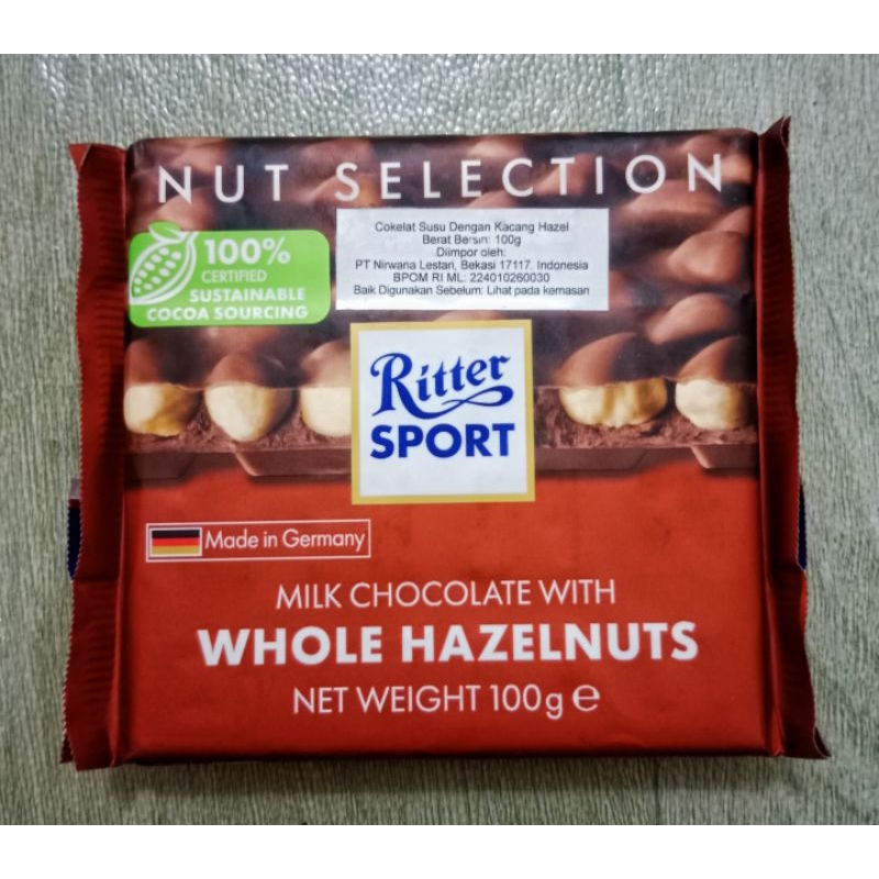 Jual Coklat Ritter Sport 100 gr | Shopee Indonesia