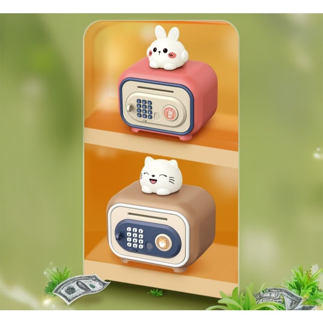 Jual Celengan Money Box Finger Print & PIN Mainan Edukasi Bantu Sikecil ...