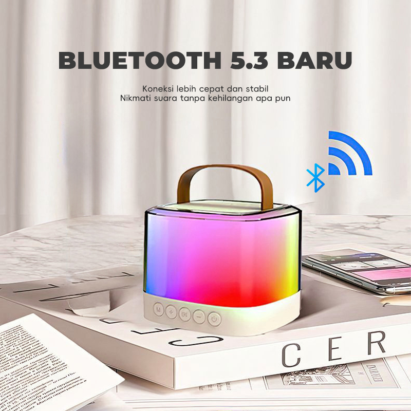 Jual Speaker Aktif Bluetooth Super Bass Portable Mini Hi-Fi Audio 100% ...