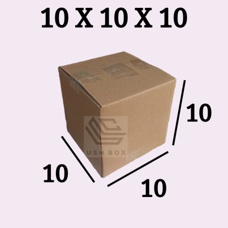 Jual Karton Box 10 x 10 x 10 | Shopee Indonesia