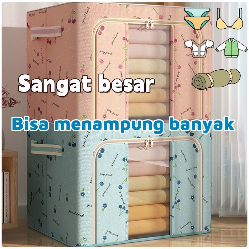 Jual 【COD】Kain Oxford Kotak Penyimpanan Waterproofing Storage Box ...