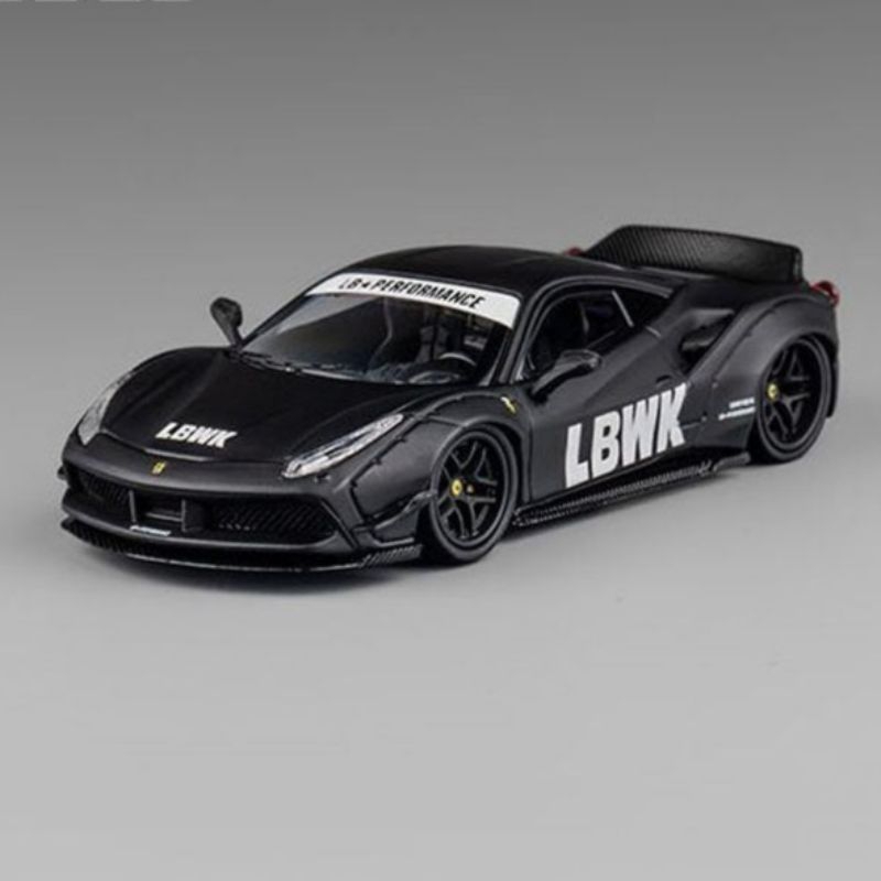 Jual CM Model LBWK Ferrari 488 Matte Black Indonesia Exclusive | Shopee ...