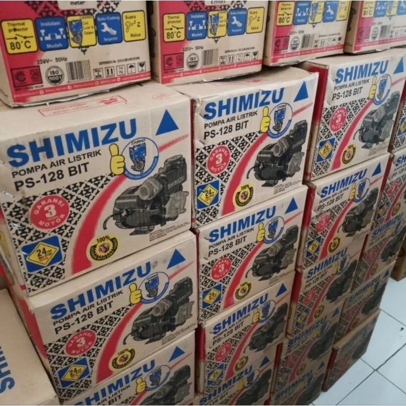 Jual SHIMIZU PS-128 BIT Pompa Air Dangkal Shimizu 128bit | Shopee Indonesia