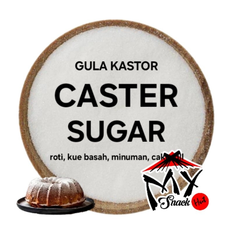 Jual CASTER SUGAR 250GR GULA KRISTAL KECIL KASTER KASTOR CASTOR ORGANIK ...