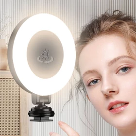 Ring Light Portabel Lampu Selfie Portabel Robot RFL02 Beuty Fill Light Three Mode And Brightness