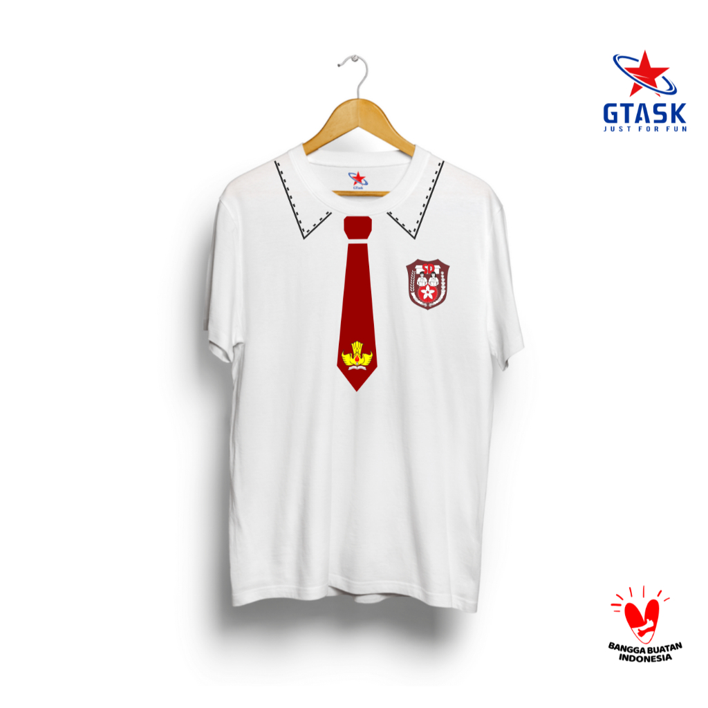 Jual Kaos OSIS SD SMP SMA FREE SABLON NAMA / Baju Distro Seragam OSIS ...