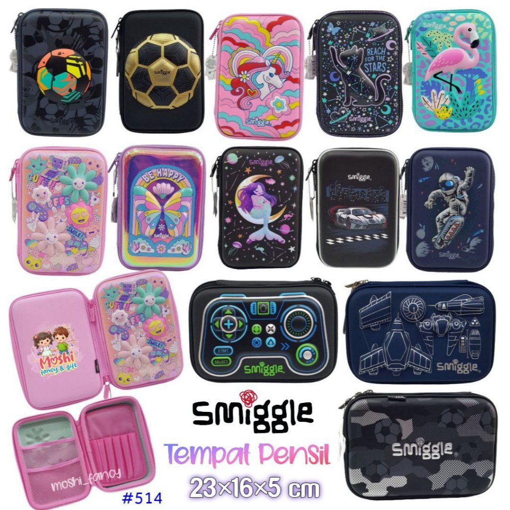 Jual Tempat Pensil Smiggle / Stationary Smiggle / Pencil Case Smiggle