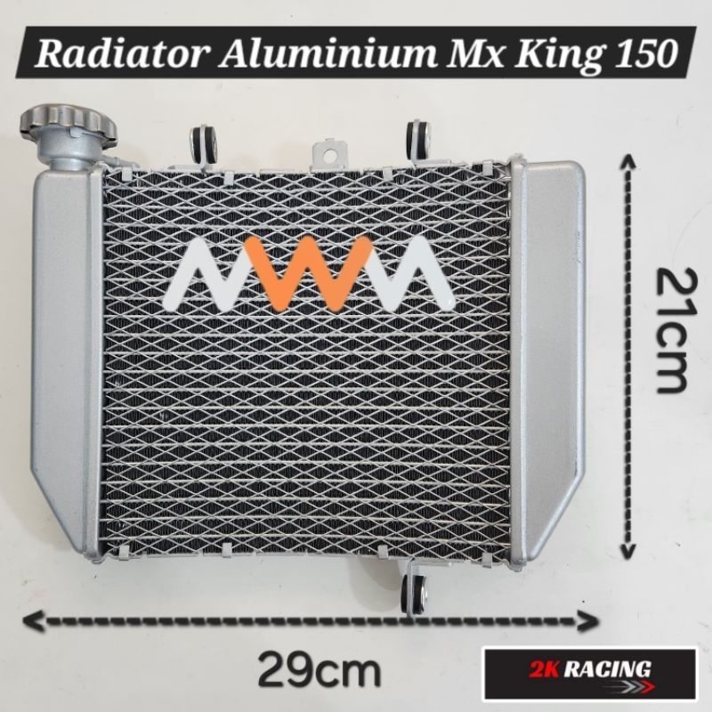 Jual Radiator NWN Mx King 150 LC 150 Aluminium Original NWN High ...