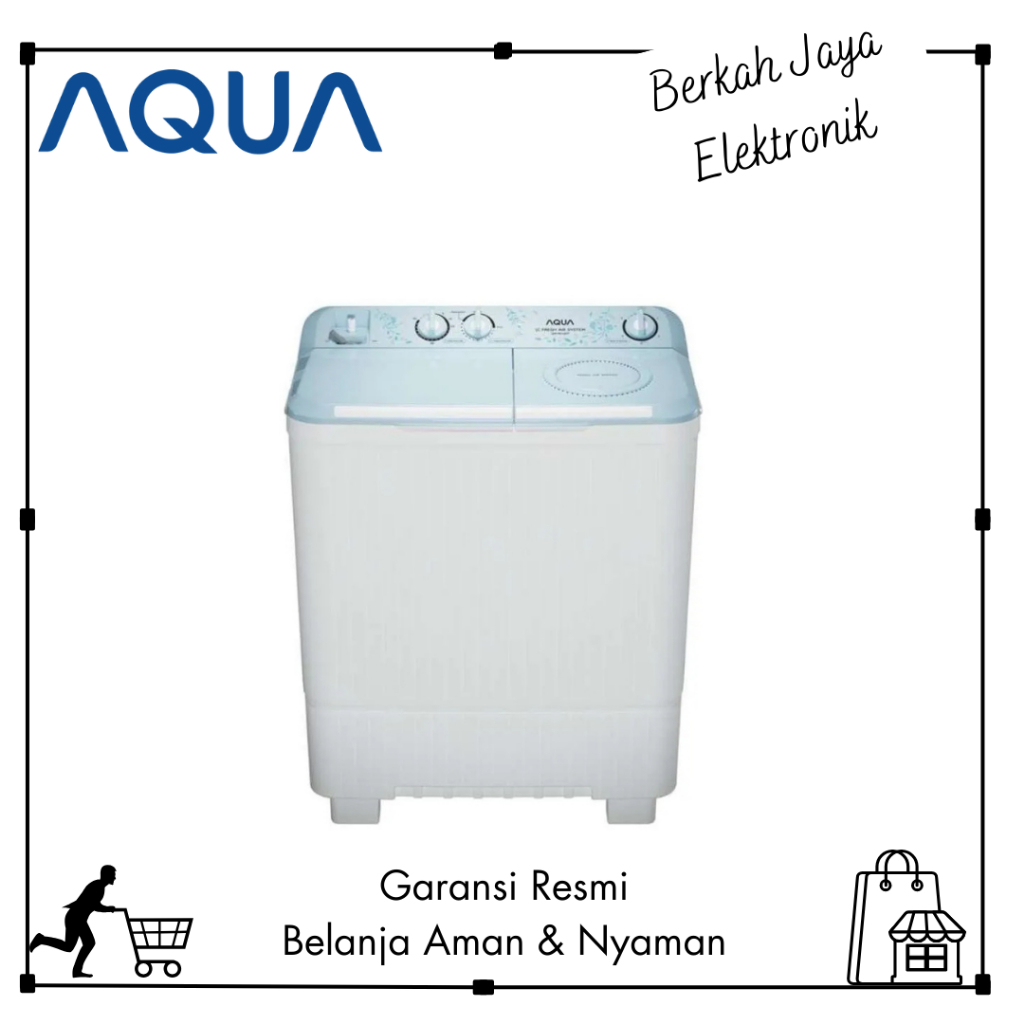 Jual MESIN CUCI AQUA QW-8031HT 2 TABUNG 8 KG QW 8031 HT | Shopee Indonesia