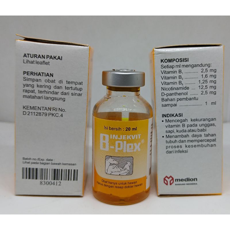 Jual Vitamin B kompleks Injeksi 20ml | Shopee Indonesia