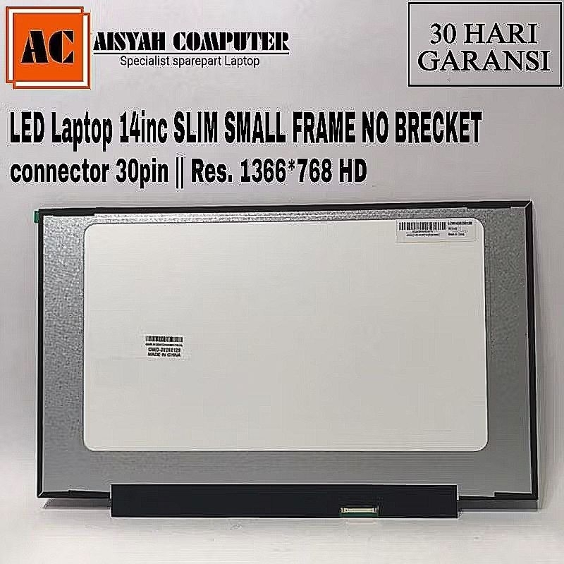 Jual Layar Monitor Led 14inc For Laptop Axioo MODEL: N14DP5/SLIMBOOK ...