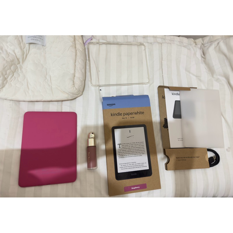 Jual kindle paperwhite gen 12th raspberry 16gb tahun 2024 USA | Shopee ...