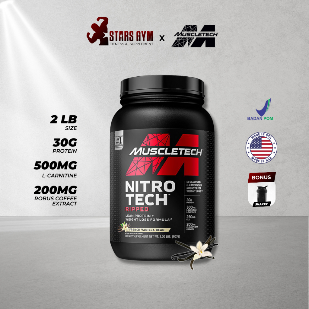 Jual NITROTECH RIPPED 2 LB | Shopee Indonesia