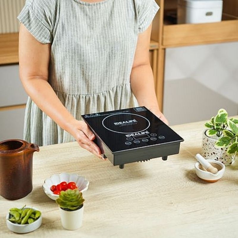 Jual IDEALIFE - Mini Induction Cooker - Kompor Listrik Induksi 1 Tungku ...