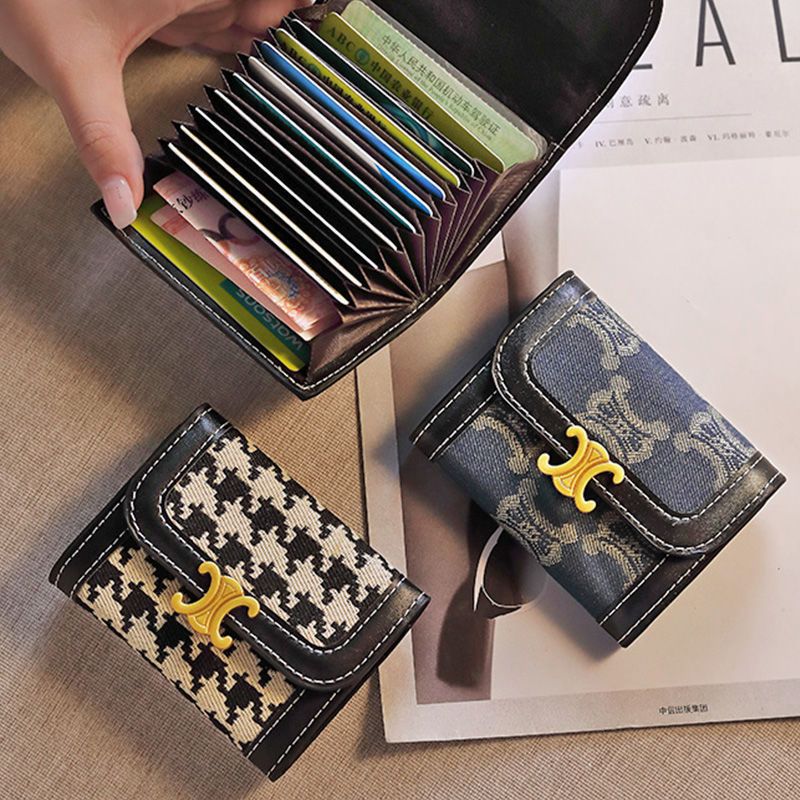 Jual Dompet Kartu Import Motif Branded Wallet Card Holder Dompet ...