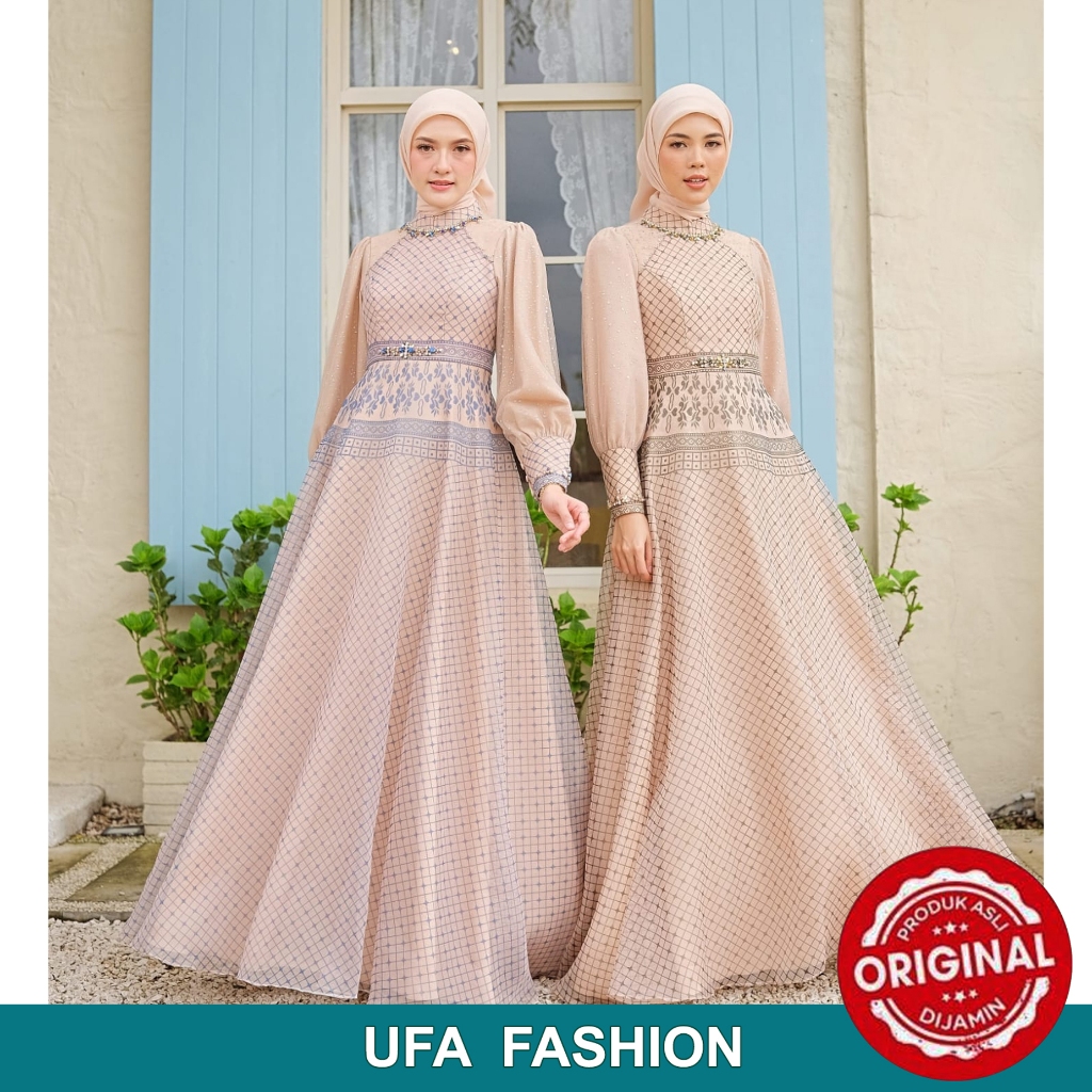 Jual SANIC ALEXANDER EMILIA Dress -- Gaun muslimah elegan dan berkelas ...