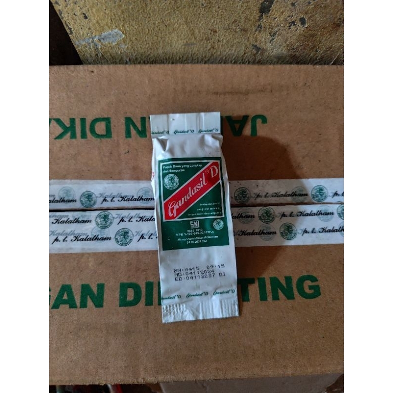 Pupuk Gandasil Daun 100 Gram