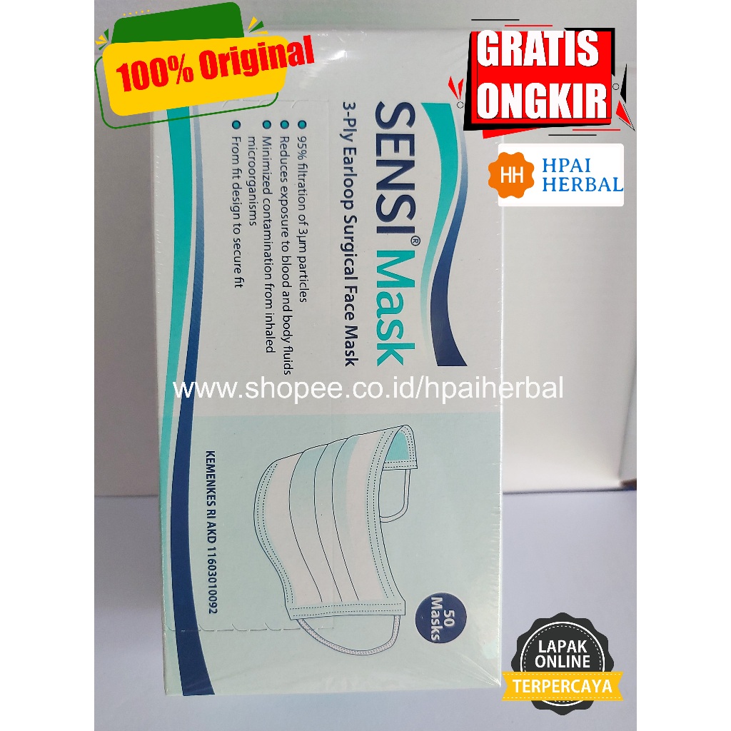 Jual Masker Sensi Terlengkap & Harga Terbaru Juni 2026 | Shopee Indonesia