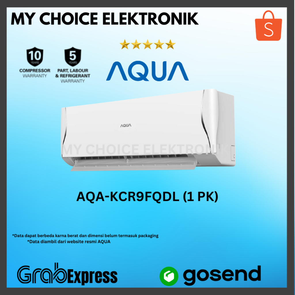 Jual AQUA AC AQA-KCR9FQDL 1 PK (UNIT ONLY) | Shopee Indonesia