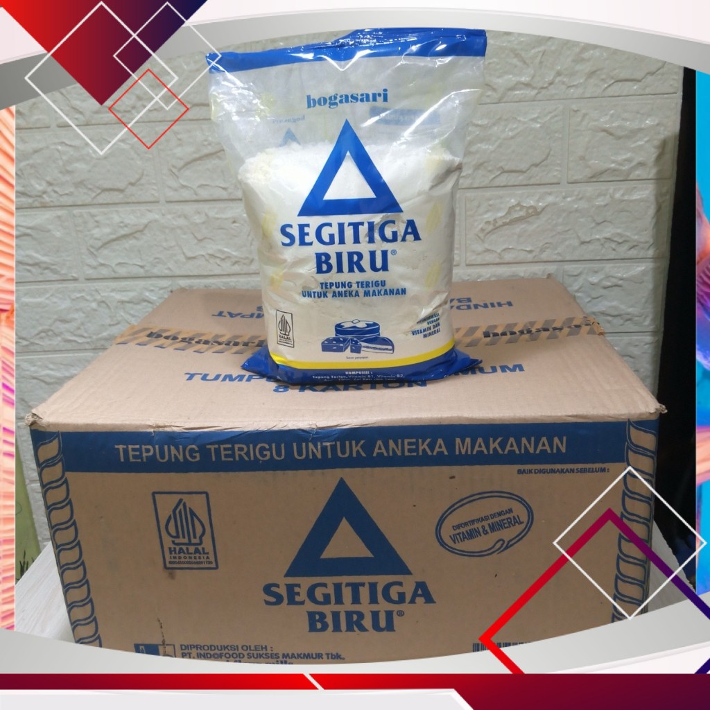 Jual Segitiga Biru Tepung Terigu Kemasan 1kg | Shopee Indonesia
