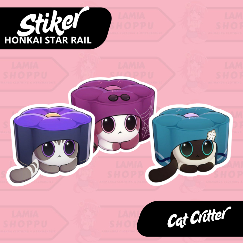 Jual Sticker Honkai Star Rail Cat Critter | Stiker Cat Critter HSR ...