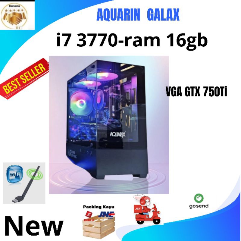 ゲーミングPC i7-3770 メモリ16GB GTX750ti 【公式通販】
