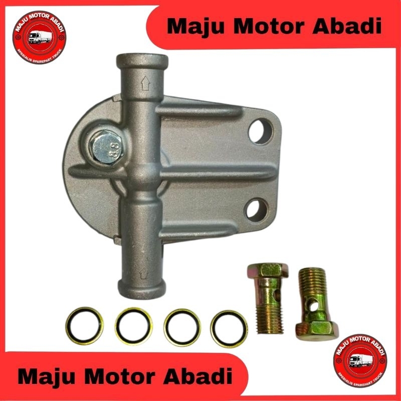 Jual Bracket Filter Solar Atas / Head Fuel Filter Mitsubishi PS100 ...