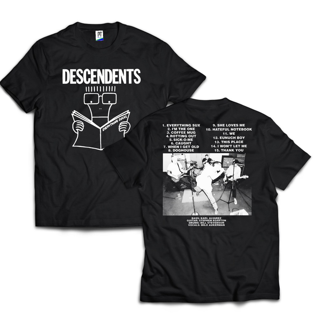 Jual T-shirt DESCENDENTS - Everything Sucks | Tag Merch cons | Kaos ...