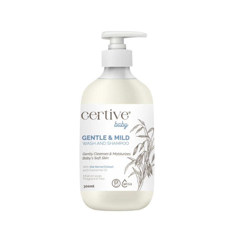 Jual Certive Baby Gentle & Mild Wash and Shampoo 300ml - Sabun Dan ...