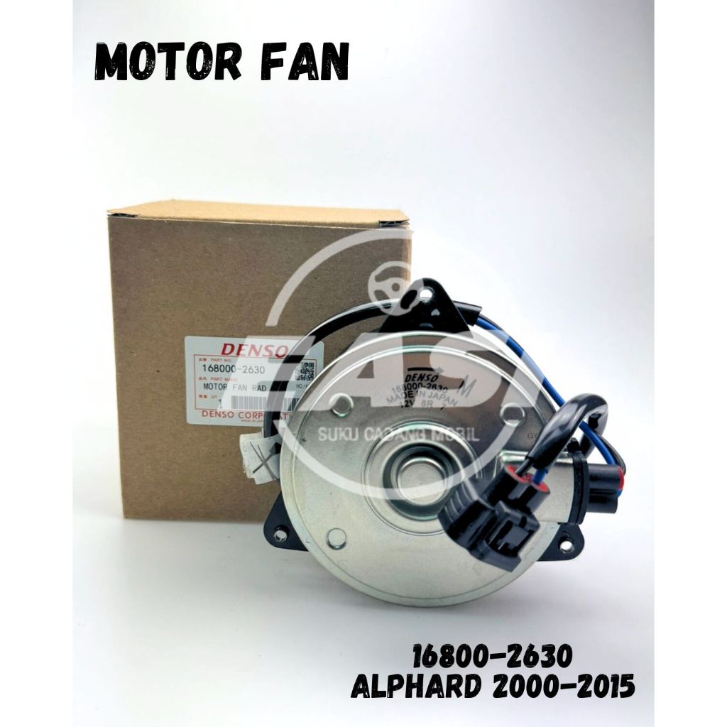 Jual MOTOR FAN KIPAS RADIATOR ALPHARD VELLFIRE A2630 | Shopee Indonesia