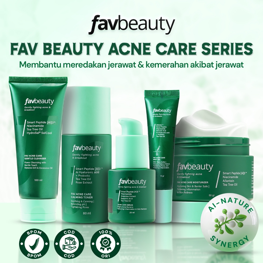 Jual FAV BEAUTY Complete Acne Defense 5in1 | Kulit Bersih Bebas Jerawat ...