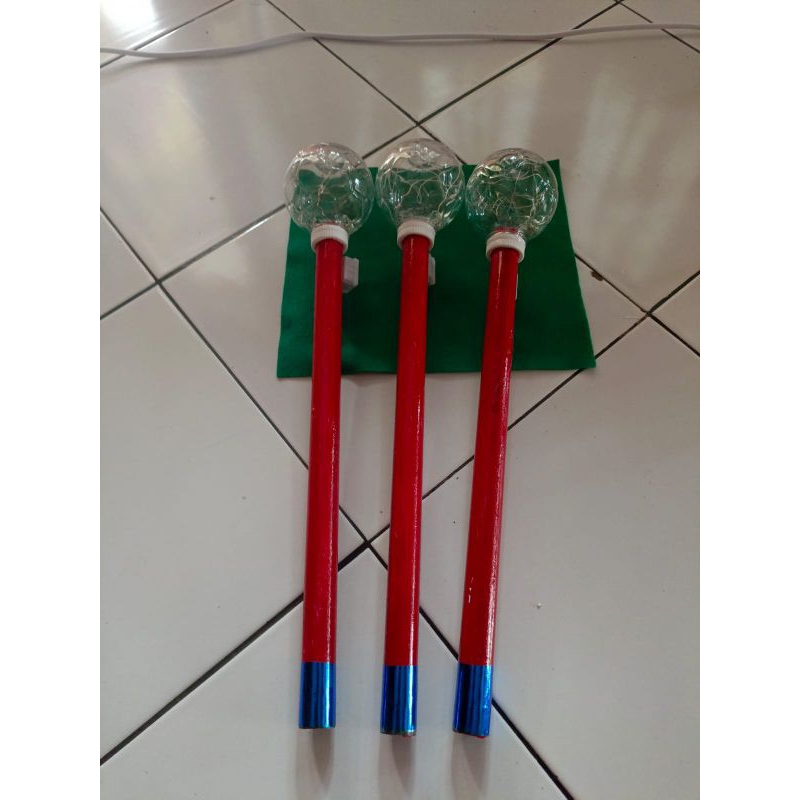 Jual obor elektrik model terbaru botol Aqua cocok untuk pawai takbiran