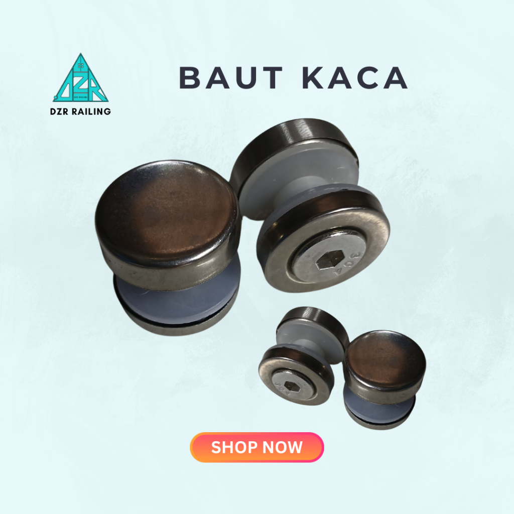 Jual Baut kaca / penjapit kaca / spider kaca / penjepit kaca tiang ...