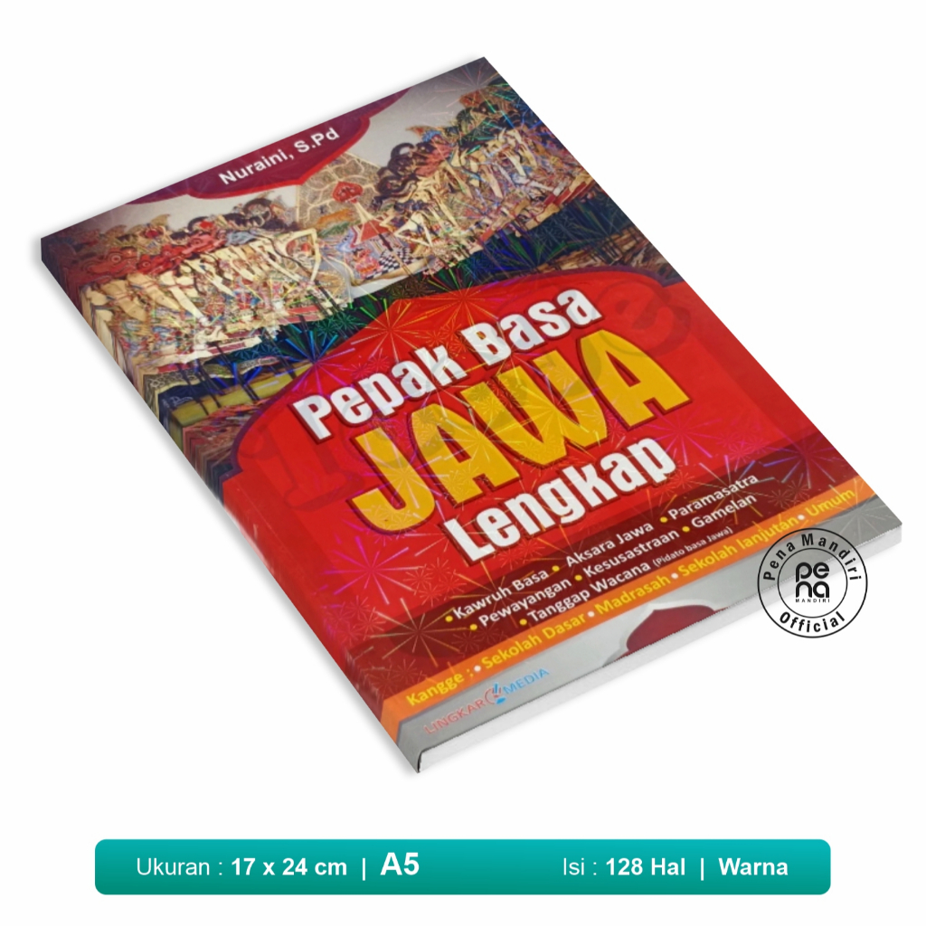 Jual PEPAK BAHASA JAWA LENGKAP AKSARA - KAWRUH BASA - PARAMASASTRA ...