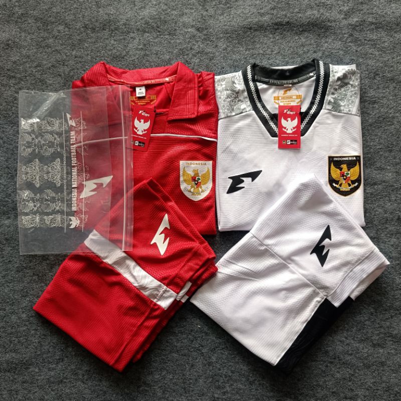 Jual NEW JERSEY STELAN ERSPO TIMNAS INDONESIA HOME AWAY ANAK ANAK ...