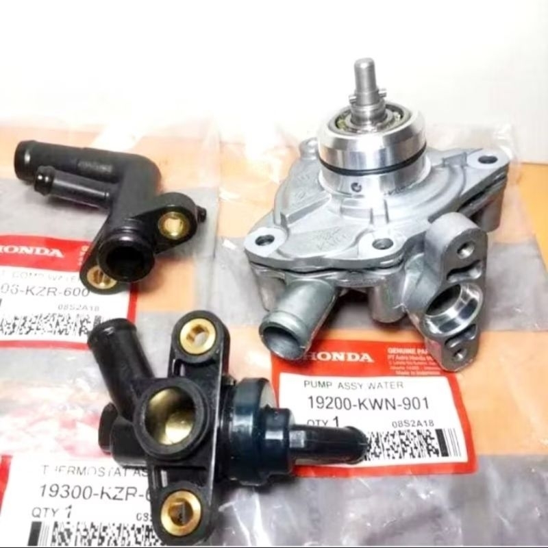 Jual PAKET HEMAT THERMOSTAT VARIO 125 CBS 125 LED+WATERPUMP RADIATOR ...