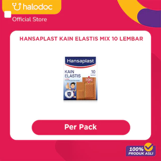 Hansaplast Kain Elastis Mix 10 Lembar