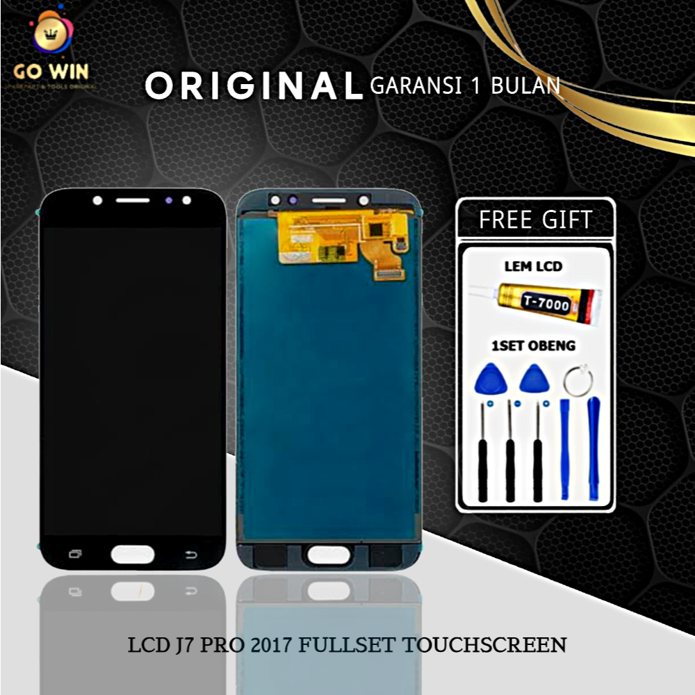 Jual ORIGINAL LCD SAMSUNG J7 PRO 2017 / J730 FULLSET TOUCHSCREEN ...