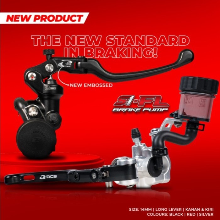 Jual Master Rem RCB Racing Boy S1 Facelift FL 14mm 14 mm + S2 Cable ...