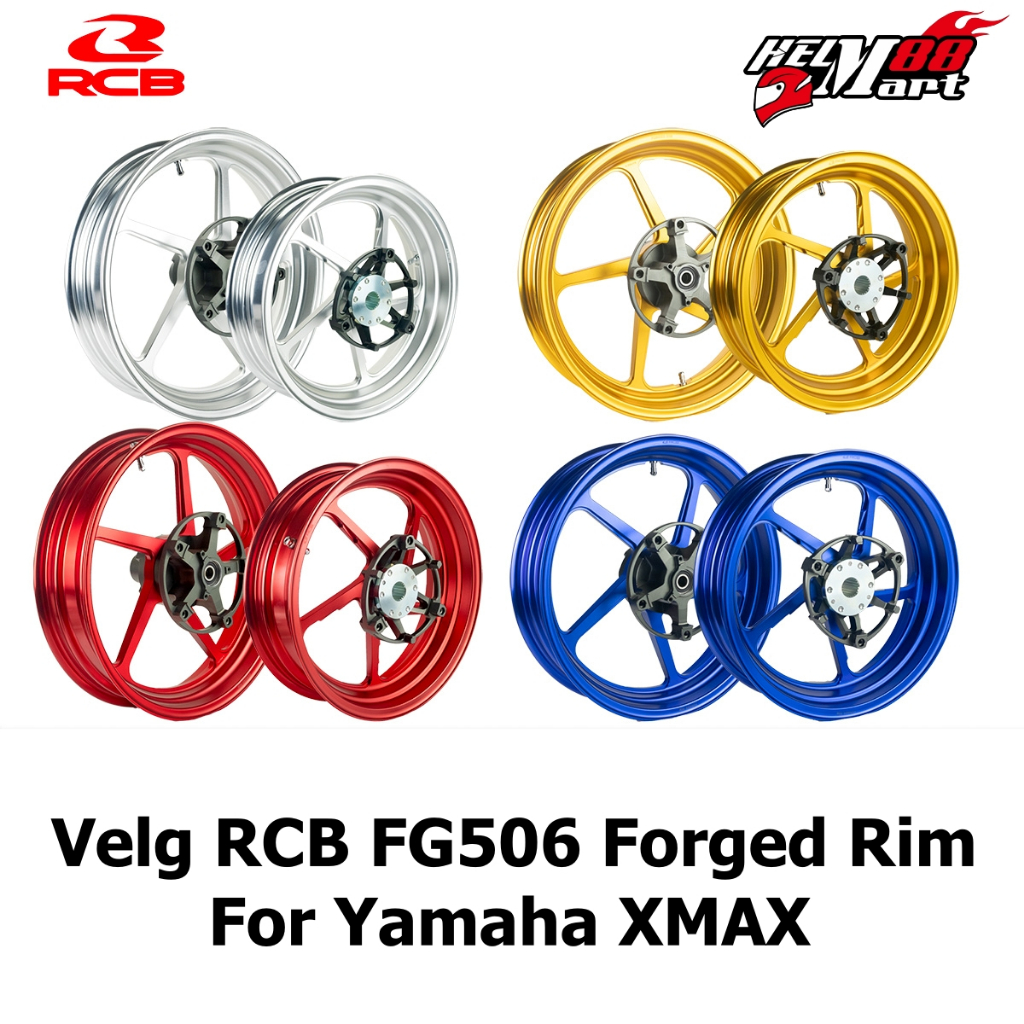 Jual VELG XMAX RCB FG506 Forged RIM FG-506 Yamaha X-MAX Velek Racing ...