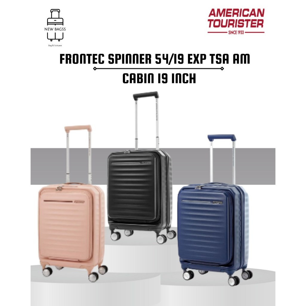 Jual Koper Frontec Spinner 54/19 Exp Tsa Am - Original / Koper Cabin ...