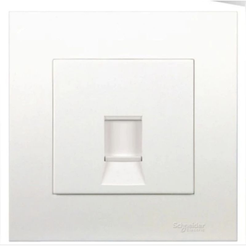 Jual Schneider Stop Kontak Outlet Data LAN RJ45 CAT5 / CAT5E Vivace ...